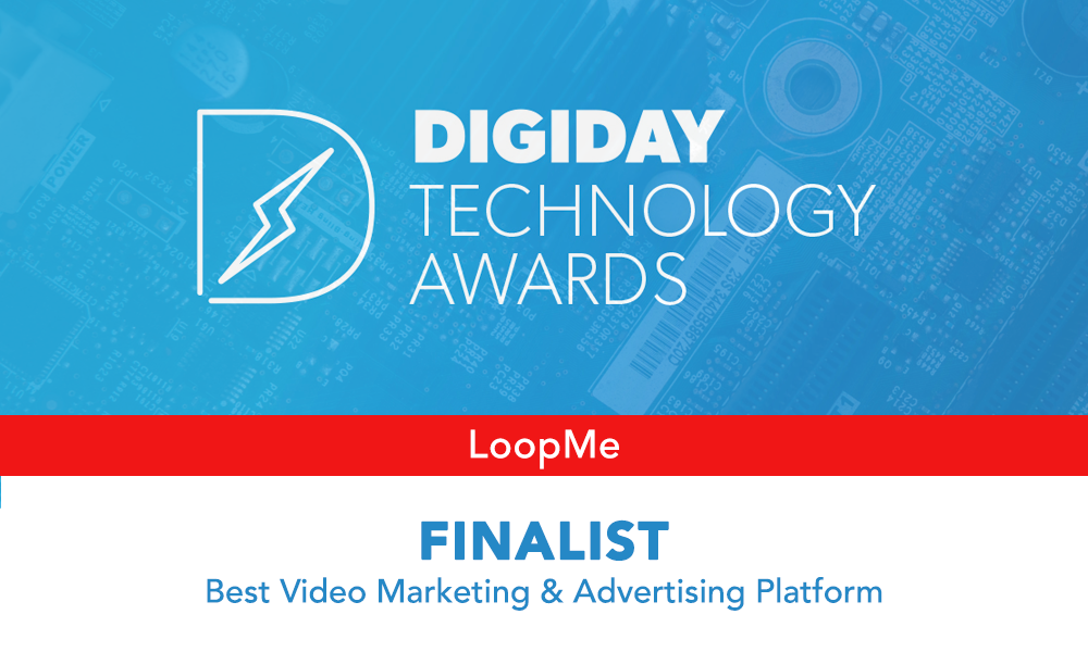 LoopMe Shortlists at the Digiday Technology Awards