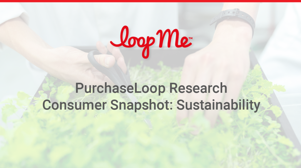 PurchaseLoop Research Consumer Snapshot: Sustainability