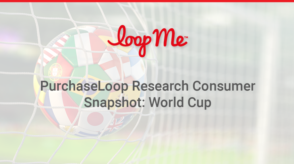 LoopMe, PurchaseLoop Research Consumer Snapshot: World Cup