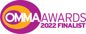 OMMA Awards 2022 Finalist logo