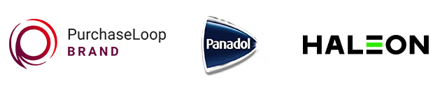 PurchaseLoop Brand, Panadol & Haleon Logos