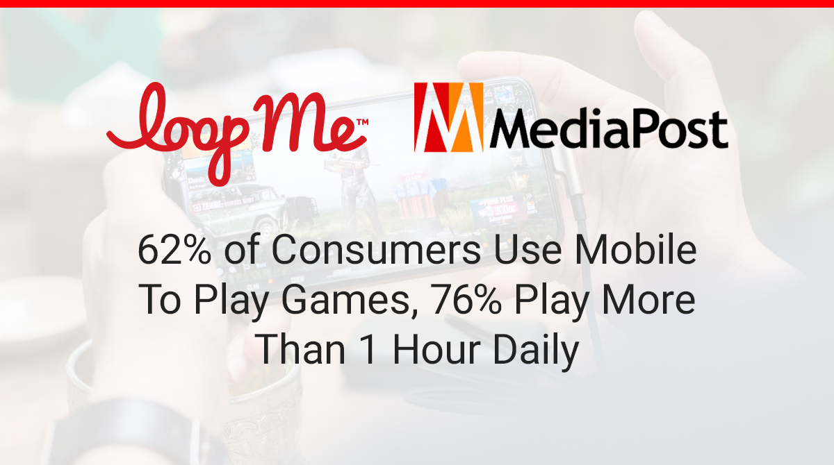 62% Of Consumers Use Mobile To Play Games, 76% Play More Than 1